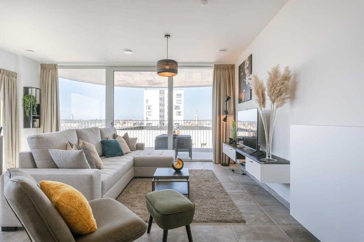 Huswell - Bright Apartment With Seaview Bredene Dış mekan fotoğraf