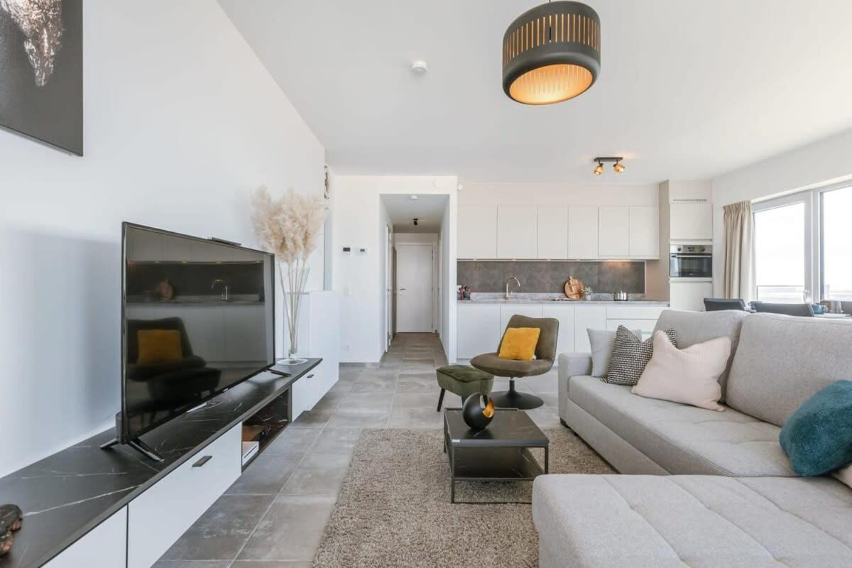 Huswell - Bright Apartment With Seaview Bredene Dış mekan fotoğraf