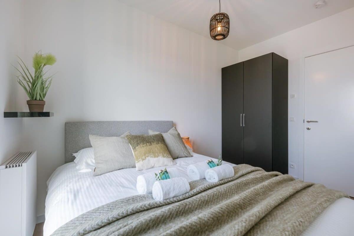 Huswell - Bright Apartment With Seaview Bredene Dış mekan fotoğraf