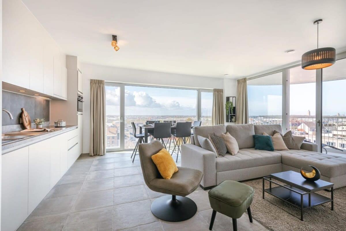 Huswell - Bright Apartment With Seaview Bredene Dış mekan fotoğraf