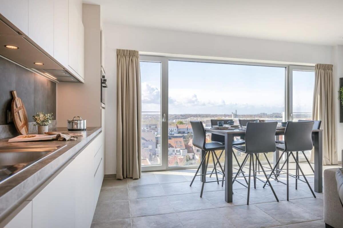 Huswell - Bright Apartment With Seaview Bredene Dış mekan fotoğraf