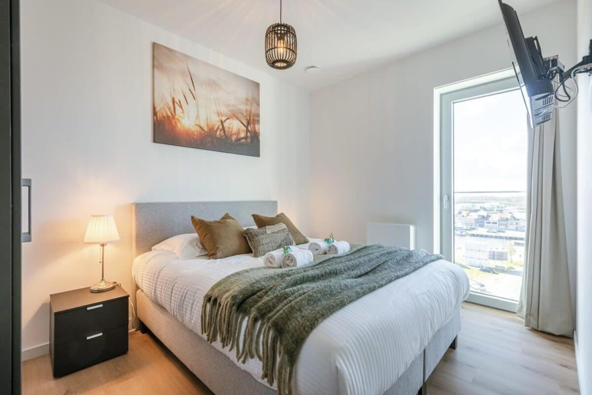 Huswell - Bright Apartment With Seaview Bredene Dış mekan fotoğraf